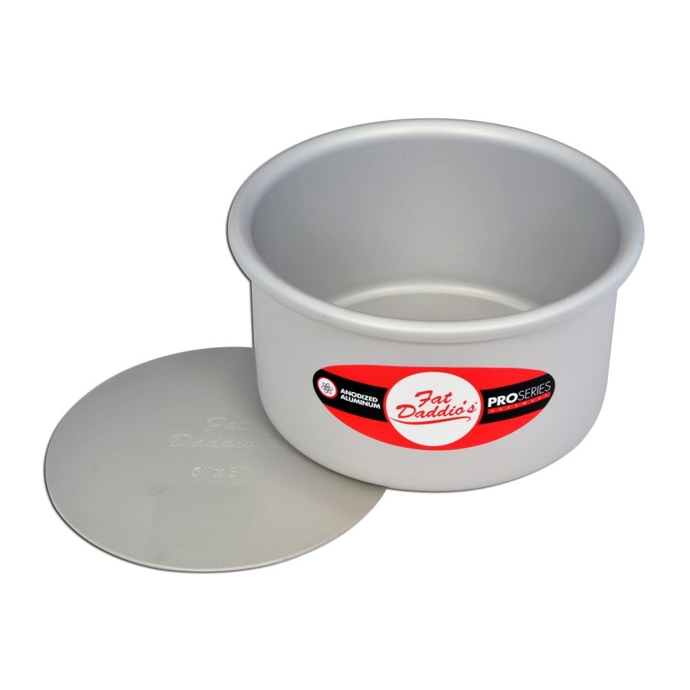 7x3 Inch, Fat Daddio's Round Removable Bottom Cheesecake Pan