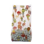 Merry Ornaments Treat Bags - 5x3x11.5 - 10 Bags