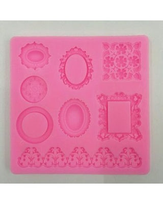 Mini Frame & Border Silicone Mold
