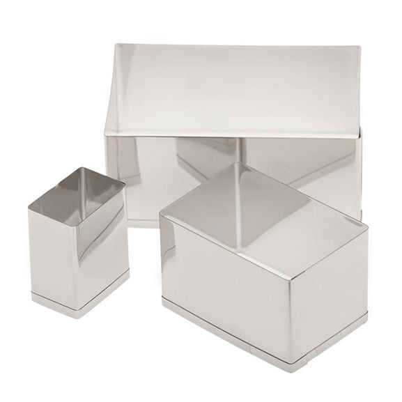 Ateco 3 Piece Rectangle Cutter Set