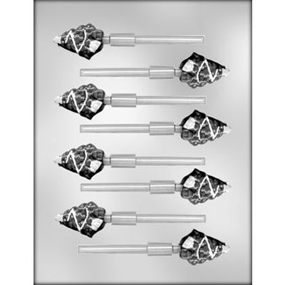 Small Christmas Tree Lollipop Chocolate Mold