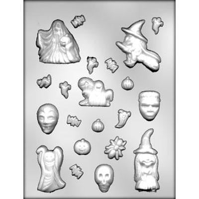 Halloween Assortment Chocolate Mold (21 Cavities)