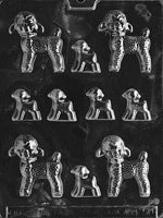 Large and Small Lambs Chocolate Mold