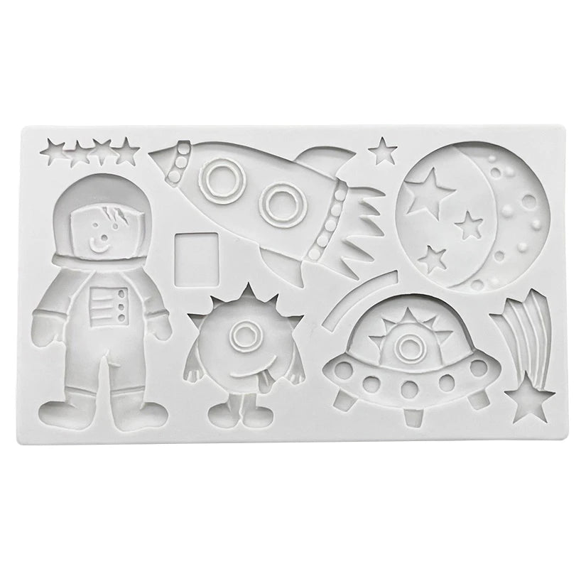 Astronaut/Space Themed Silicone Mold