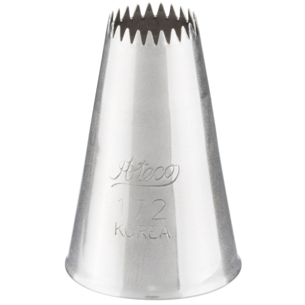 Ateco Large Fine Cut Star Tubes 172