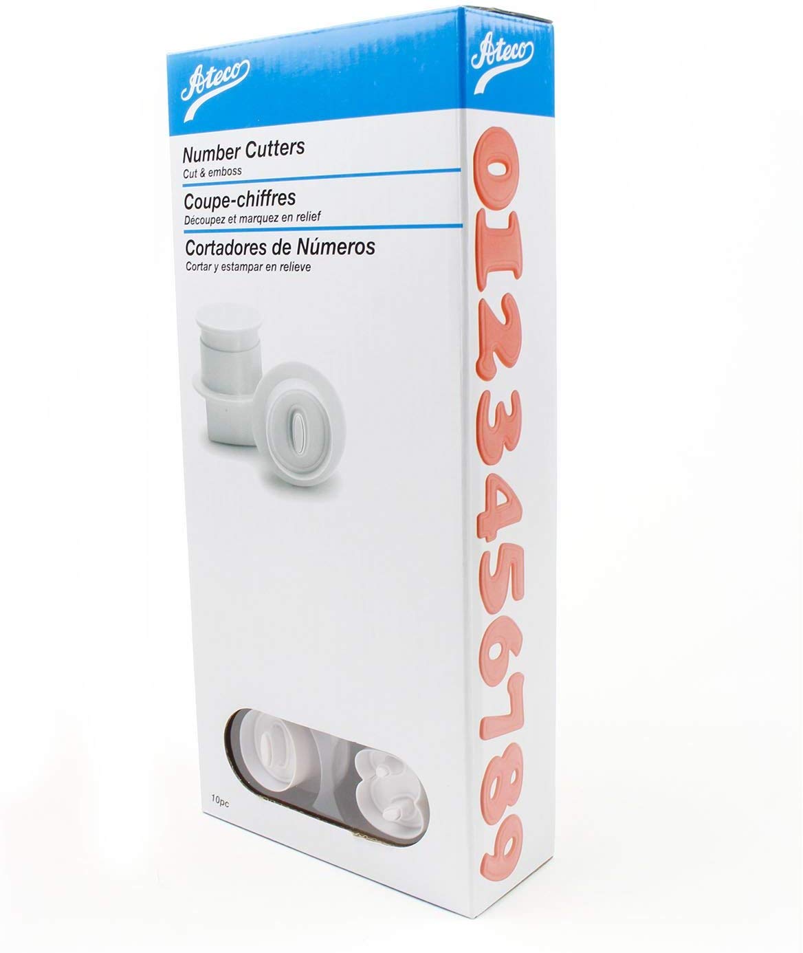 Ateco Number Plunger Cutters and Embossers