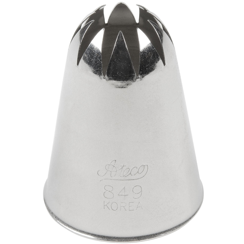 Ateco Closed Star Piping Pastry Tubes - 849