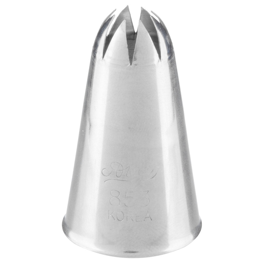 Ateco Deep Cut Closed Star Piping Pastry Tubes - 853