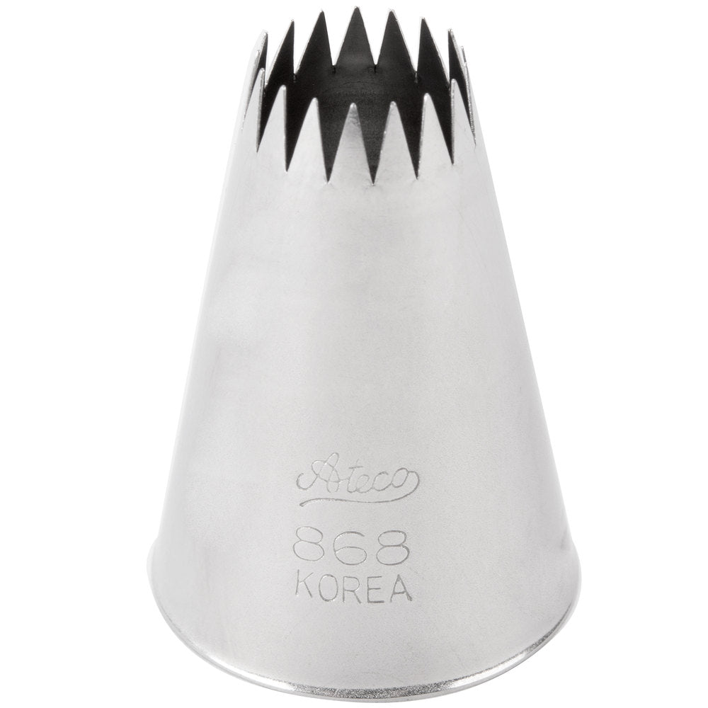 Ateco French Star Piping Pastry Tubes - 868