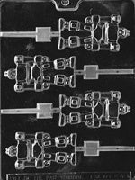 Robot Lollipop Chocolate Mold