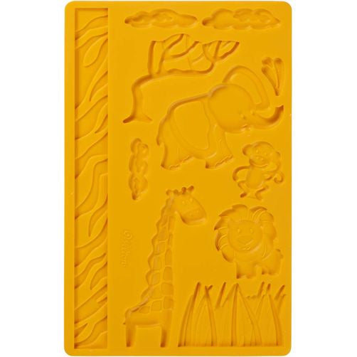 Jungle Animals Silicone Mold