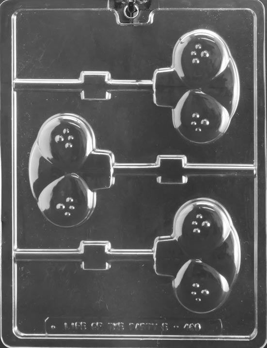 Bunny Cheeks, Teeth Lollipop Chocolate Mold
