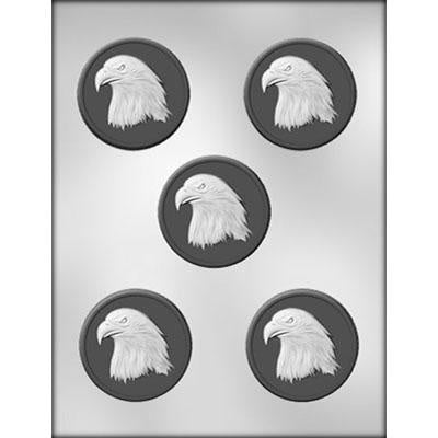 2.5 Inch, Eagle Medallion Chocolate Mold