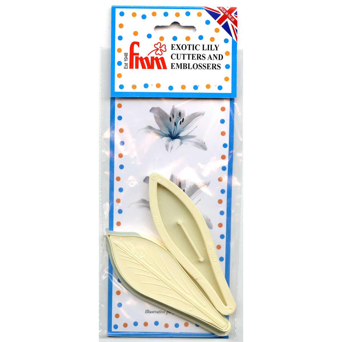 Cutter Set - Exotic Lily Cutters & Embossers