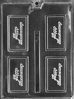Happy Anniversary Chocolate Bar Mold