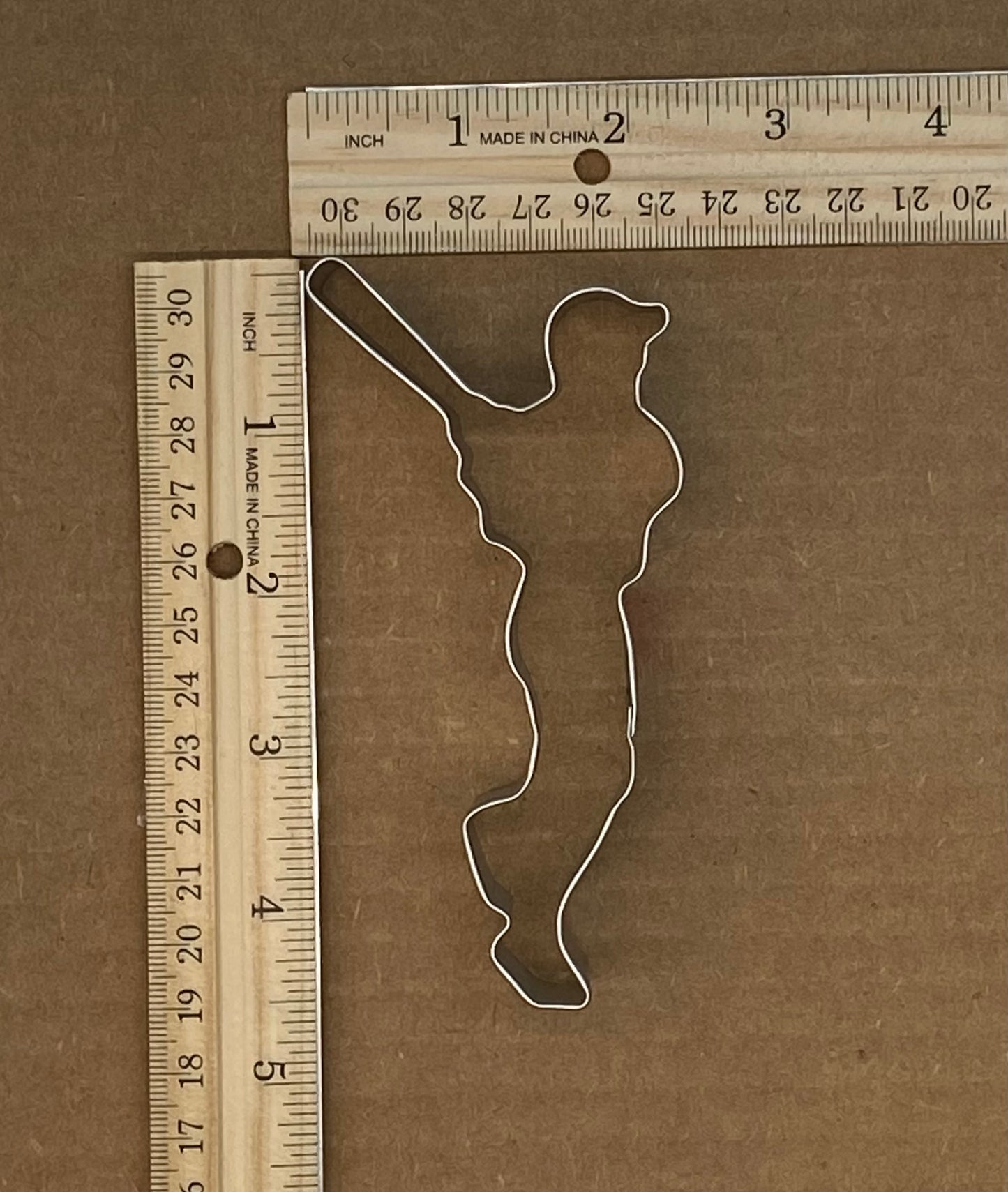 Baseball Player Cookie Cutter