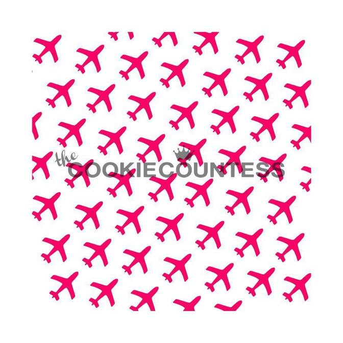 Airplanes Stencil