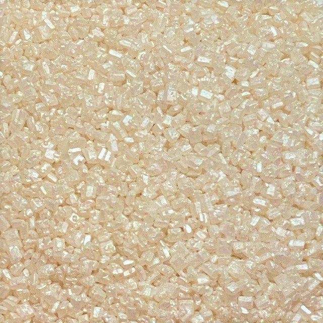Metallic White Sugar Rocks