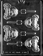 Little Girl Lollipop Chocolate Mold