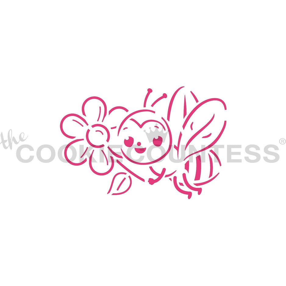 Bee Paint Your Own Stencil