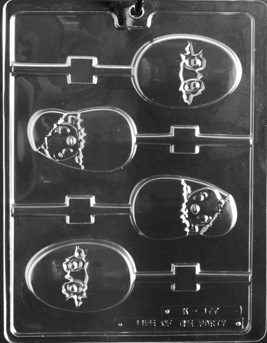 Hatched Animal Egg Lollipop Chocolate Mold