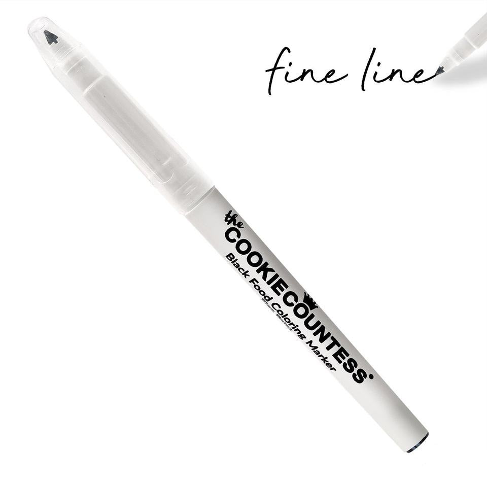 Cookie Countess Black Edible Marker