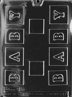 Small Baby Blocks Chocolate Mold