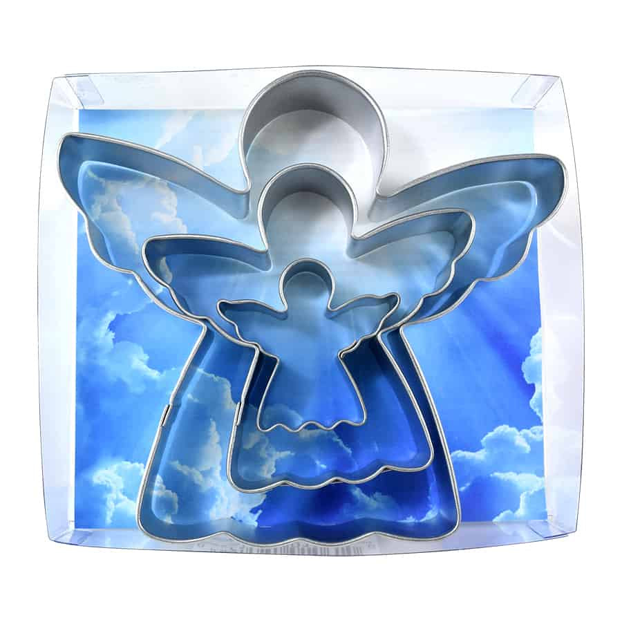 3 Piece Angel Cookie Cutter Set