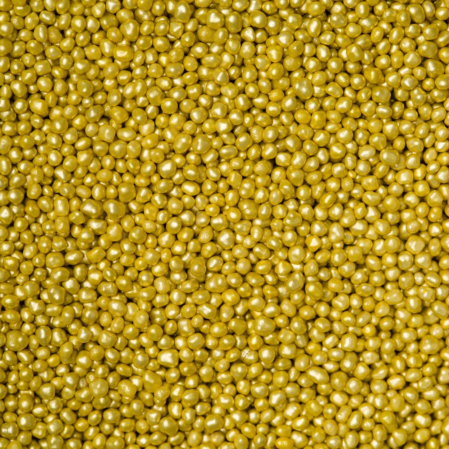 2MM Gold Dragees - Decorative Use Only