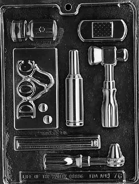 Doctor's Tools Chocolate Mold