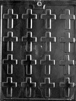 Small Plain Cross Chocolate Mold