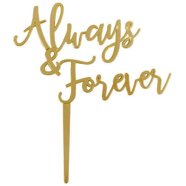 Always & Forever Gold Pick