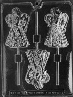 Large Angel Lollipop Mold