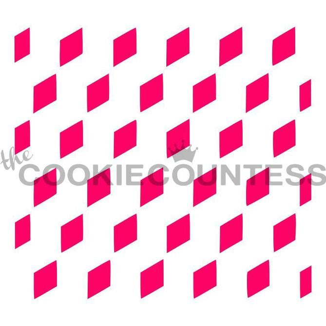 Vasarely Cubes Diamond Stencil