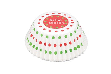 Tis The Season Baking Cups - 50 Cupcake Liners