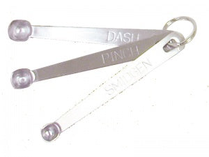 Tad, Dash, Pinch Measuring Spoon Set - Stainless Steel (Tad, Dash