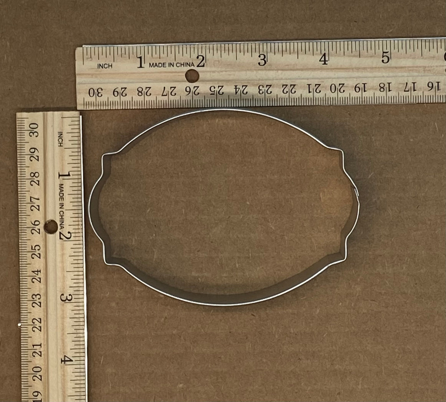 4.25 Inch Cameo/Plaque Cookie Cutter