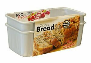 7.75x3.75x2.5 Inch, Fat Daddio's Bread Pan Set