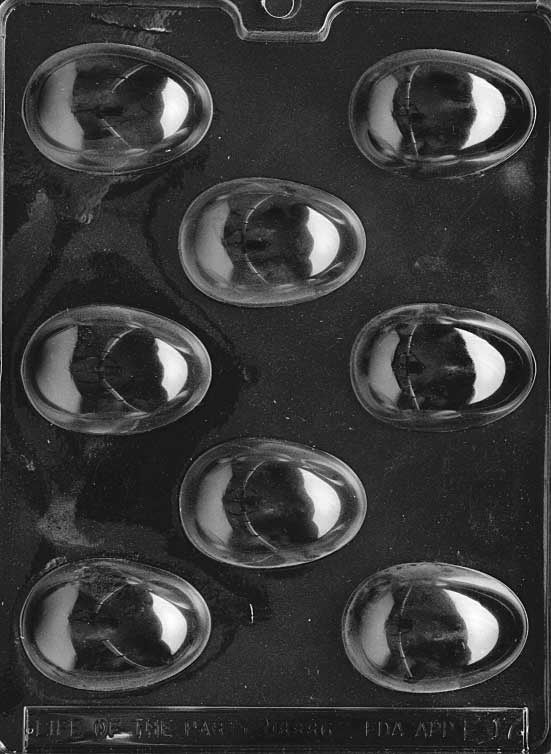 2.25 Inch, 3D Egg Chocolate Mold