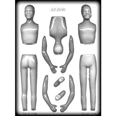 Male People Chocolate Mold