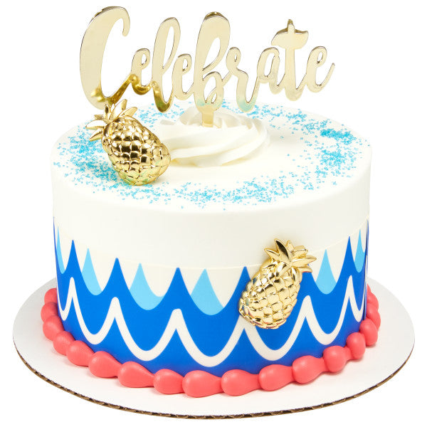 Celebrate Candle Holder - Yellow