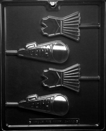 Cheerleader Outfit And Bull Horn Chocolate Mold