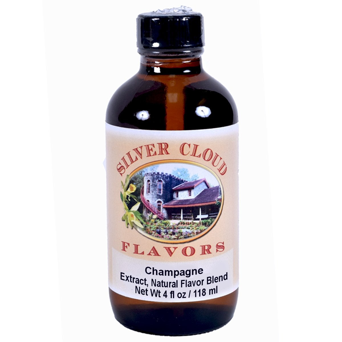 Champagne Extract Natural Flavor Blend, 4oz, Silver Cloud