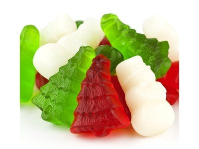 Christmas Gummi Mix - Trees & Snowmen