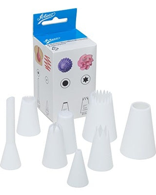 Ateco 8 Piece Polypropylene Tube Set