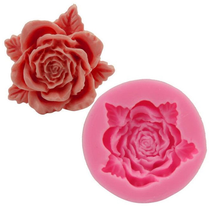 3D Rose Silicone Mold
