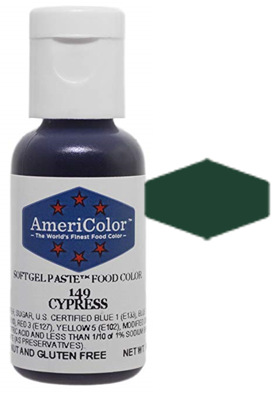 Cypress, Americolor Soft Gel Paste Food Color, .75oz