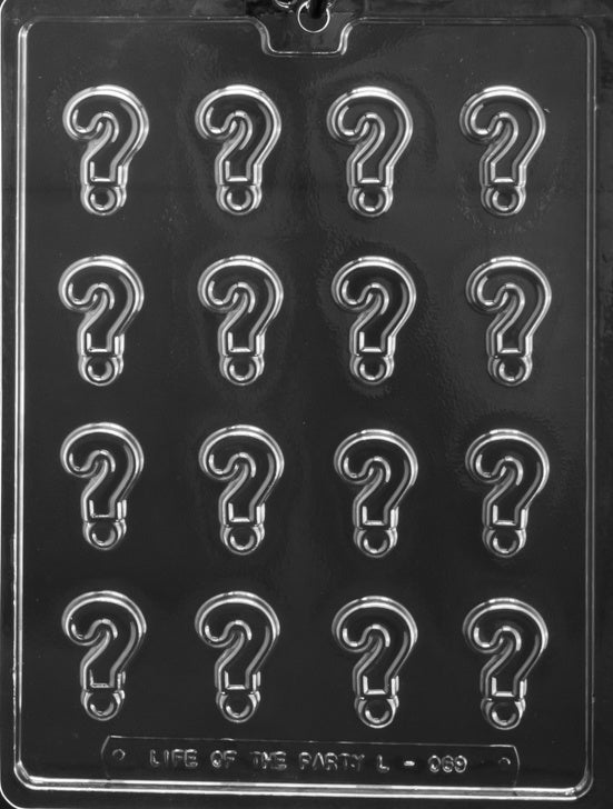 Mini Question Marks Chocolate Mold