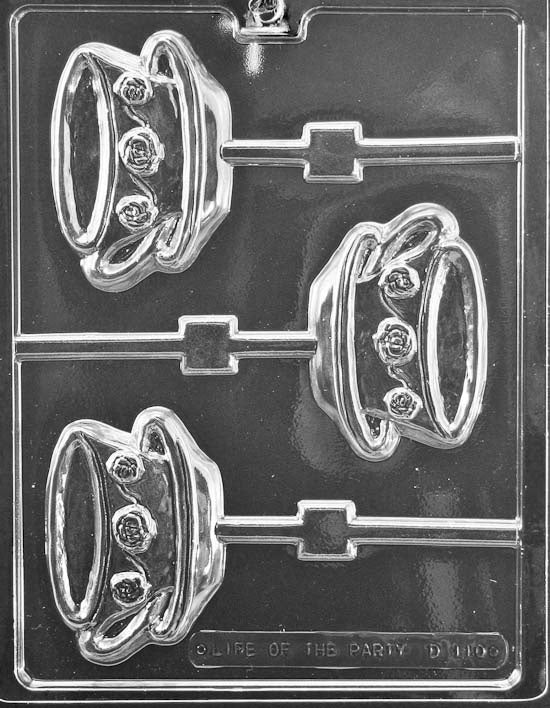 Tea Cup Lollipop Chocolate Mold