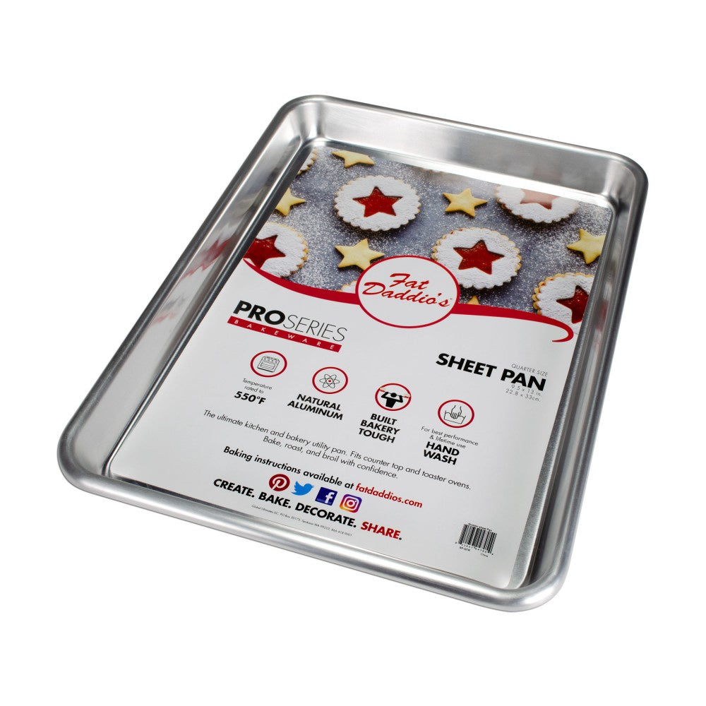 9.5x13 Inch, Fat Daddio's Quarter Sheet Pan